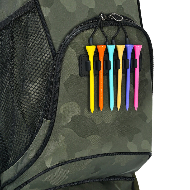 uniHimal Silence 001 Quiet Soundles 14 Way Organizer Dividers Golf Cart Bag Camo