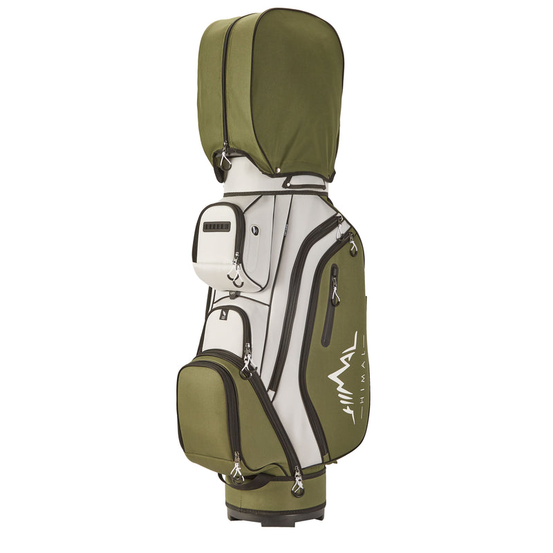 14-Way Golf Cart Bag Pro-Gray Green