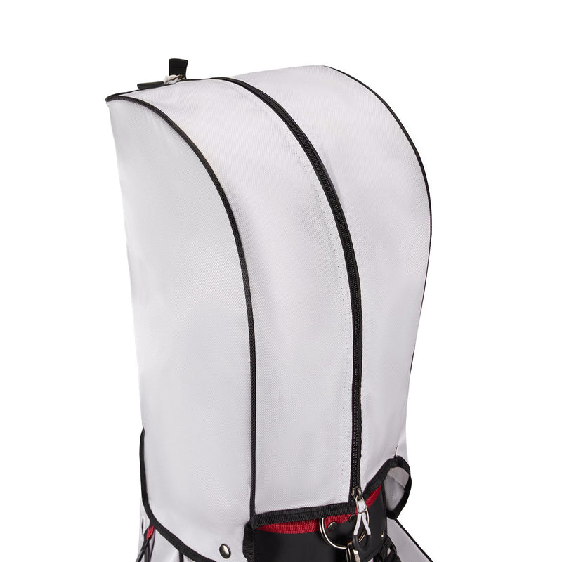 14-Way Full-Length Divider Golf Cart Bag-White