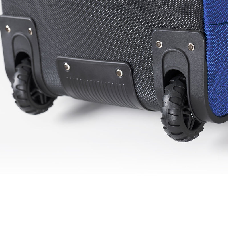 Golf Travel Bag with Hard Case Top-Blue