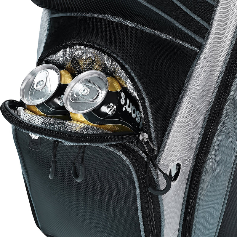 uniHimal Silence 001 Quiet Soundles 14 Way Organizer Dividers Golf Cart Bag Black