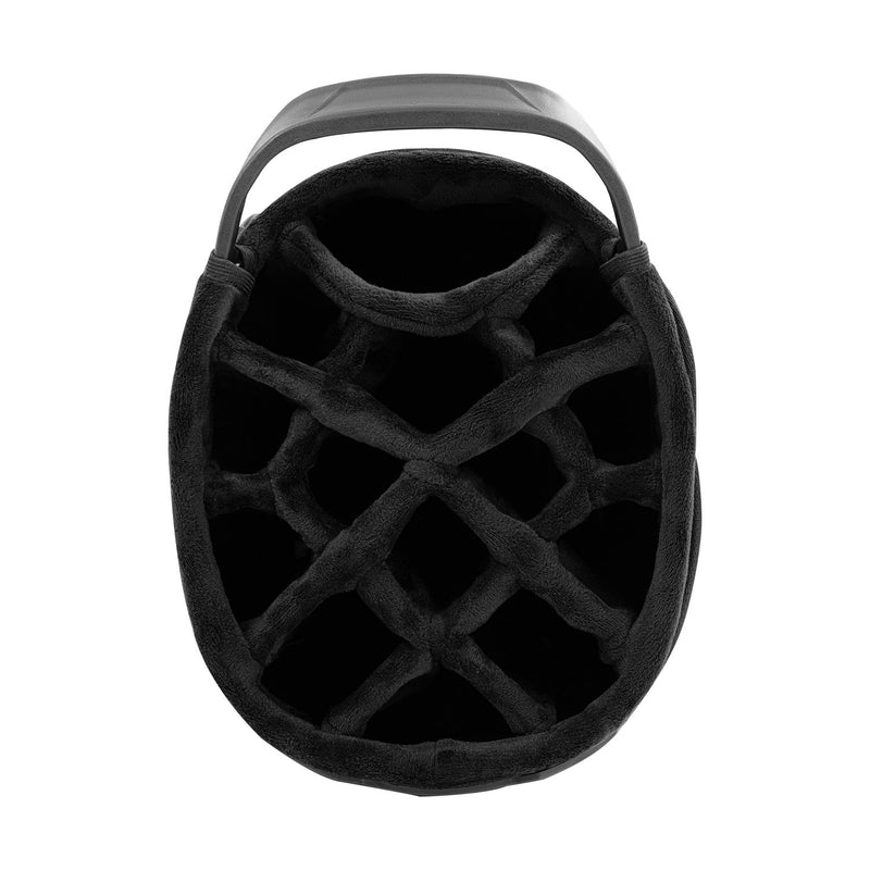 Premium 14-Way Leather Golf Stand Bag – Lightweight & Ergonomic with Full-Length Dividers-Black