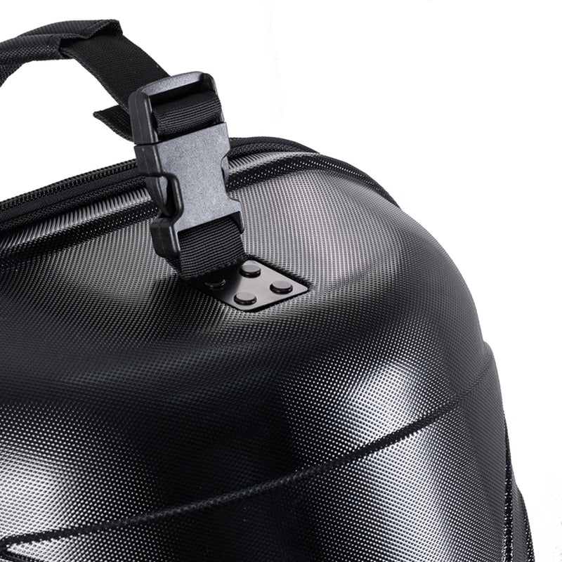 Heavy Duty Oxford Fabric Golf Travel Bag with Hard Case Top-Neutral Gray