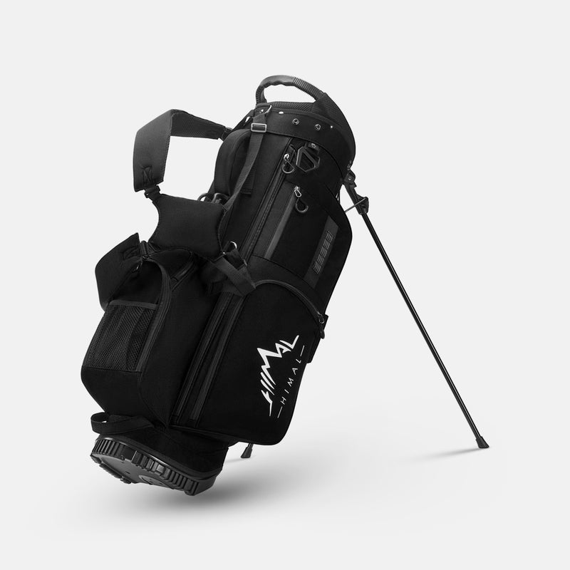 Golf Stand Bag with 7 Way Top Dividers-Black