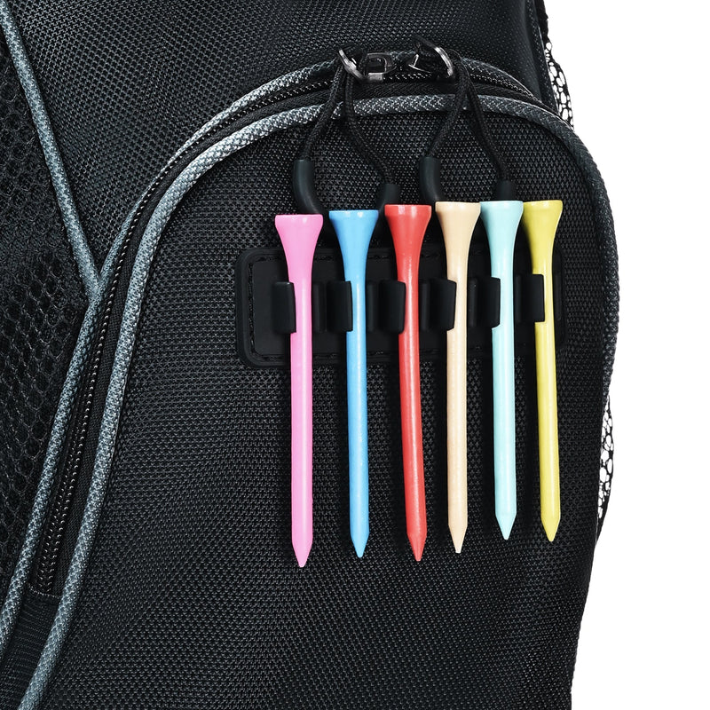 uniHimal Silence 001 Quiet Soundles 14 Way Organizer Dividers Golf Cart Bag Black