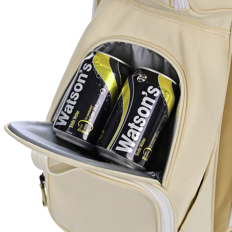 uniHimal Silence 002 Quiet Soundless 15 Way Organizer Dividers Golf Cart Bag Beige