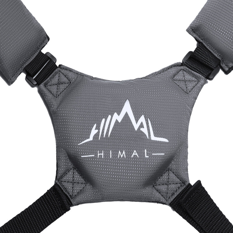 4-Way Full-Length Golf Stand Bag-Steel Gray White