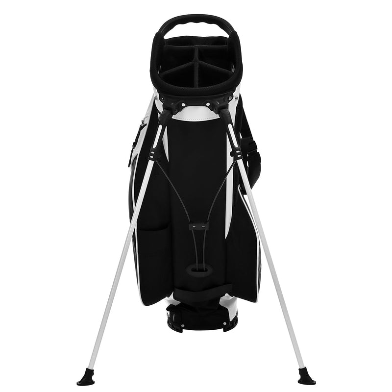 5-Way Golf Stand Bag-Classic Black White