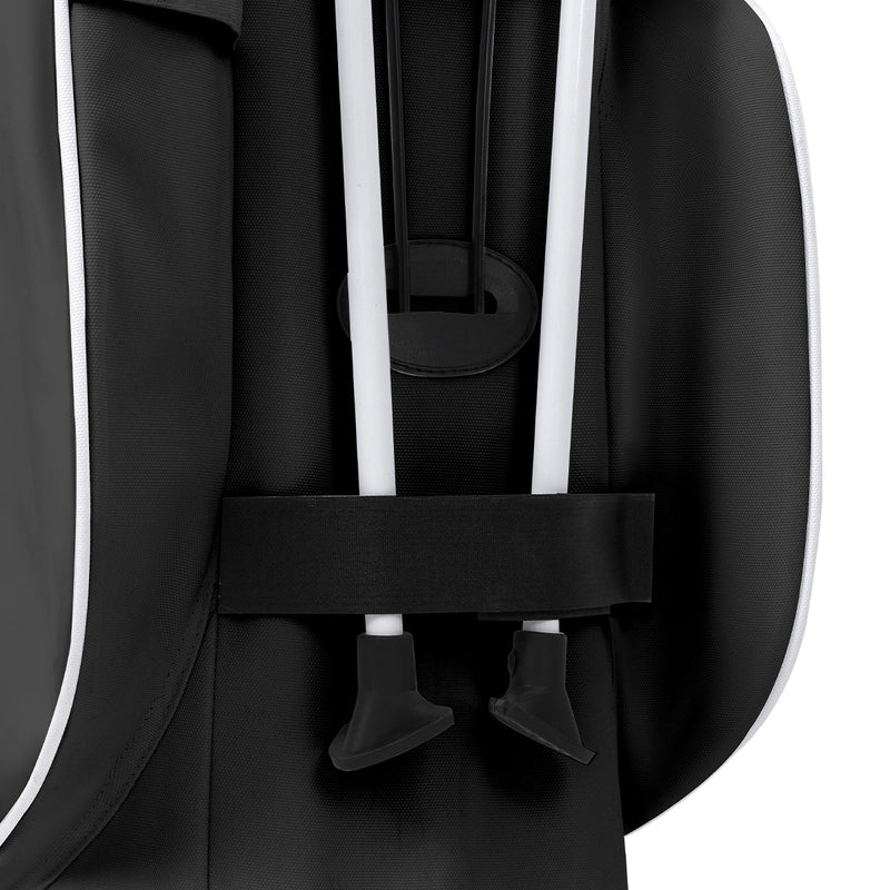 5-Way Golf Stand Bag-Classic Black White