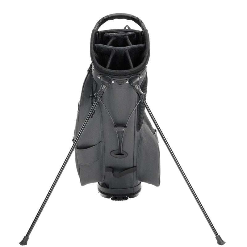 Golf Stand Bag with 7 Way Top Dividers-Grey