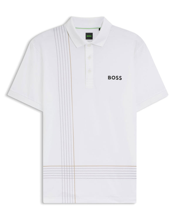 Boss Polo Check Golf Polo
