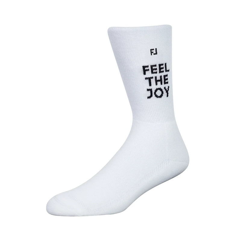 FootJoy Prodry Men's Crew "Feel The Joy" Golf Socks