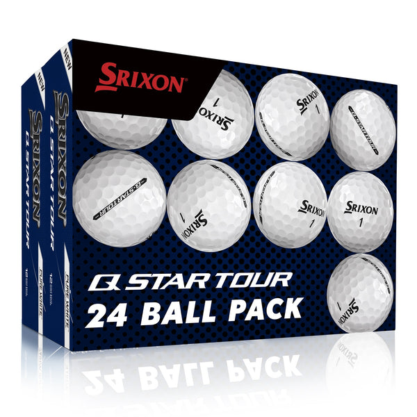 Srixon Q Star Tour 5 Double Dozen Golf Balls - White