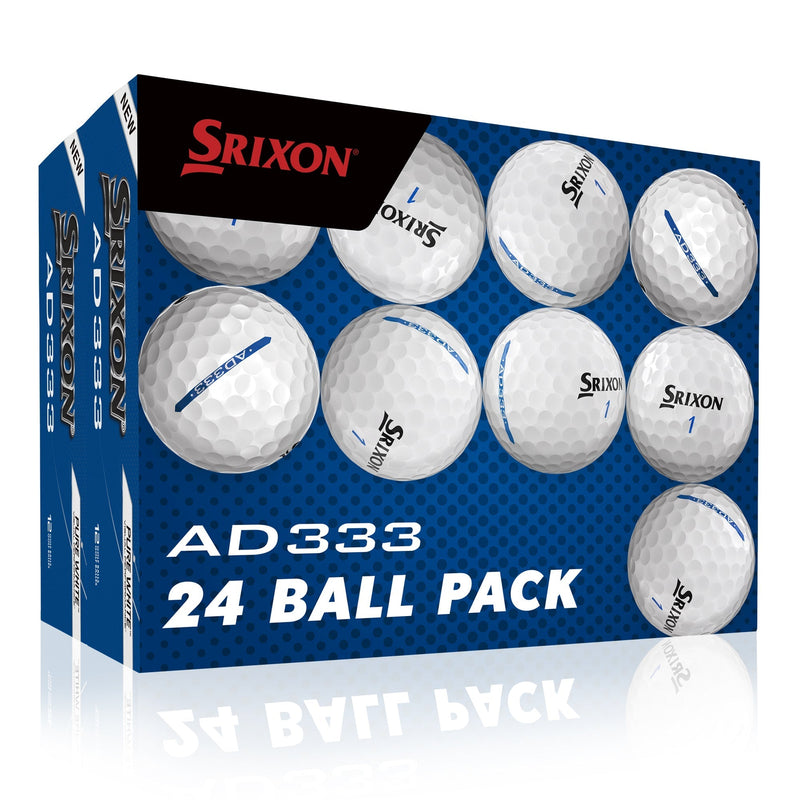 Srixon AD333 11 Double Dozen Golf Balls - White