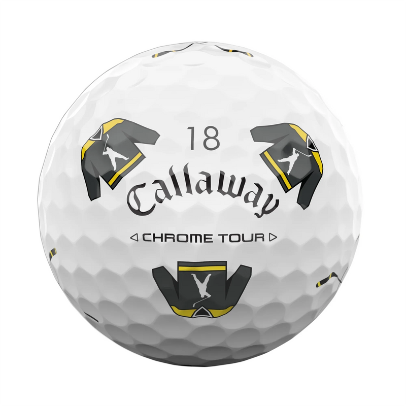 Callaway Chrome Tour Happy Gilmore 2 "It's All In The Hips" Golf Balls