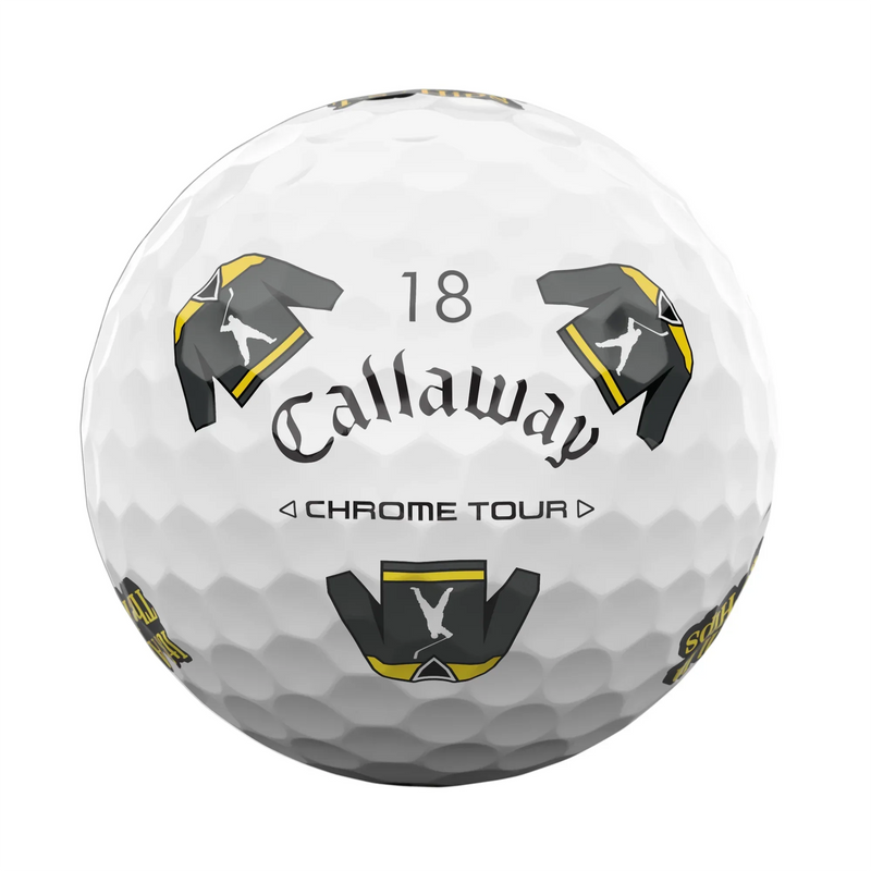 Callaway Chrome Tour Happy Gilmore 2 "It's All In The Hips" Golf Balls