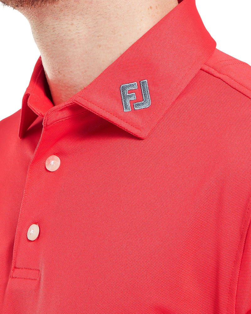 FootJoy Stretch Pique Solid Golf Polo