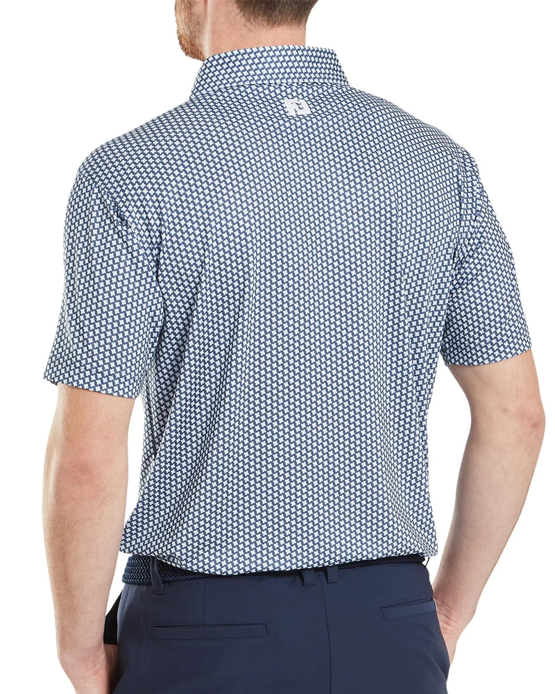 FootJoy Houndstooth Geo Lisle Golf Polo