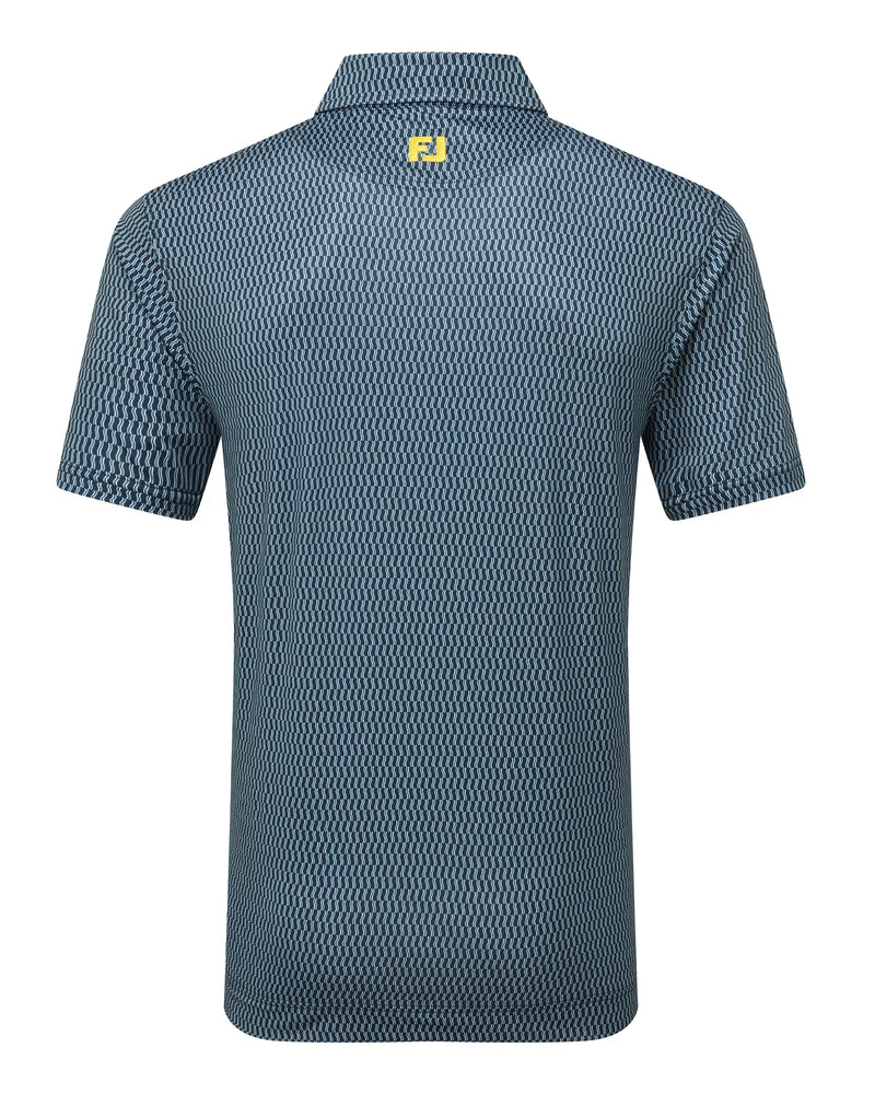 FootJoy Wiggle Print Lisle Golf Polo