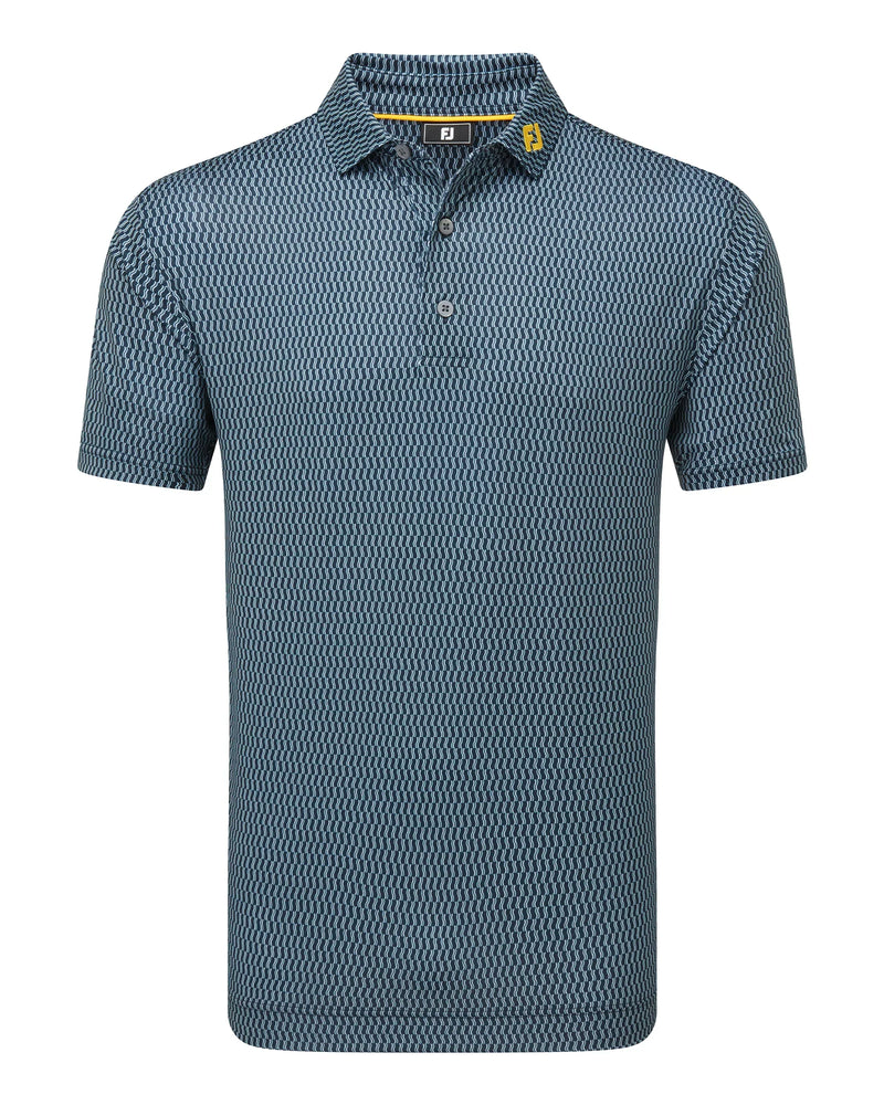 FootJoy Wiggle Print Lisle Golf Polo