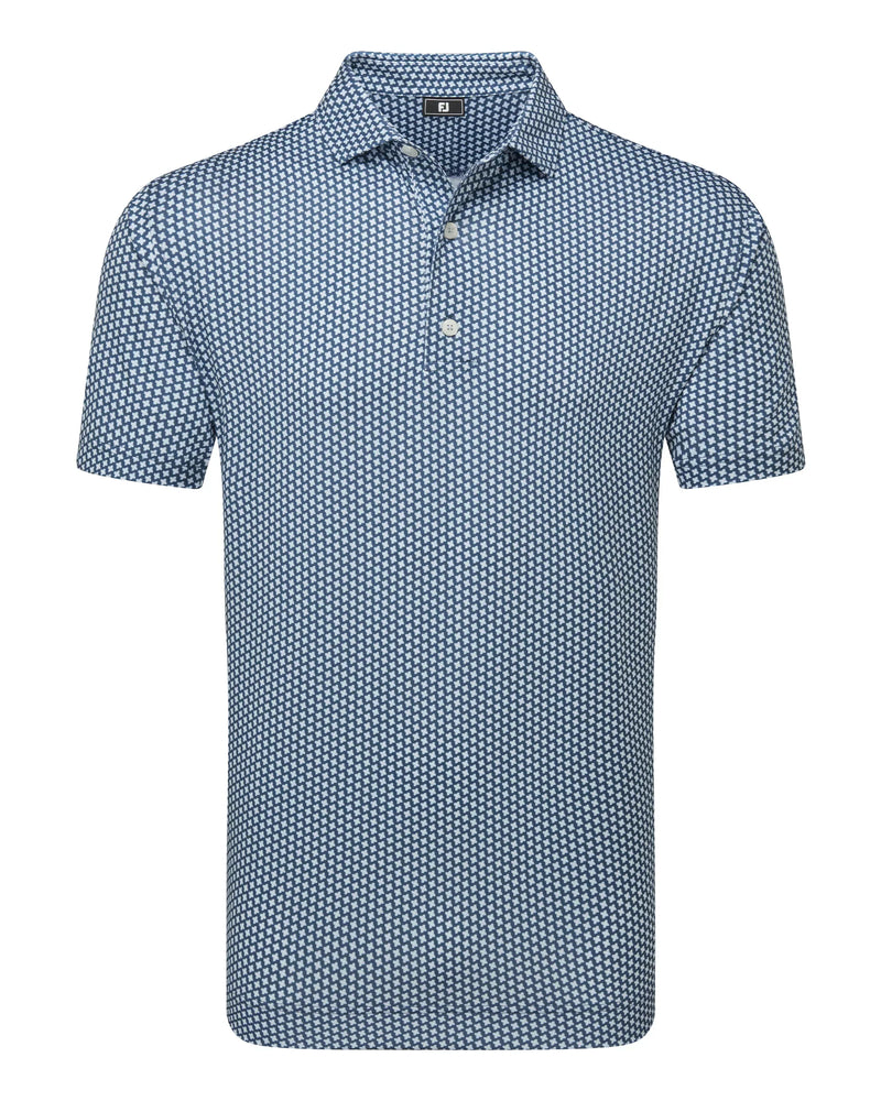 FootJoy Houndstooth Geo Lisle Golf Polo