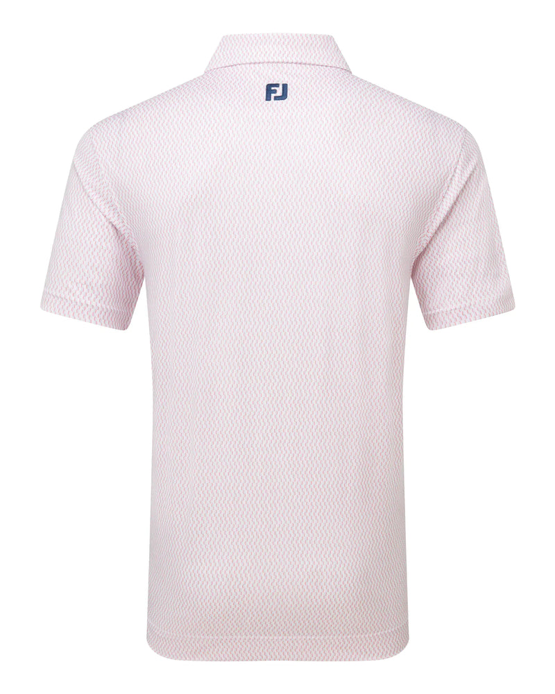 FootJoy Wiggle Print Lisle Golf Polo