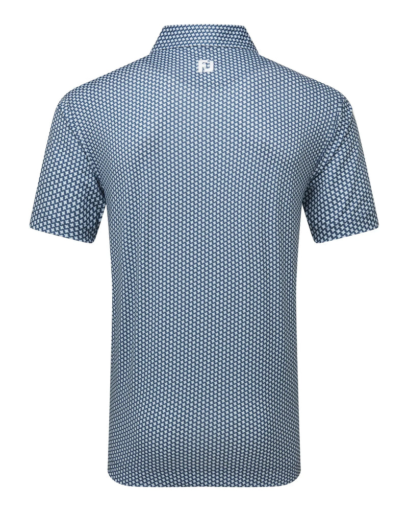 FootJoy Houndstooth Geo Lisle Golf Polo