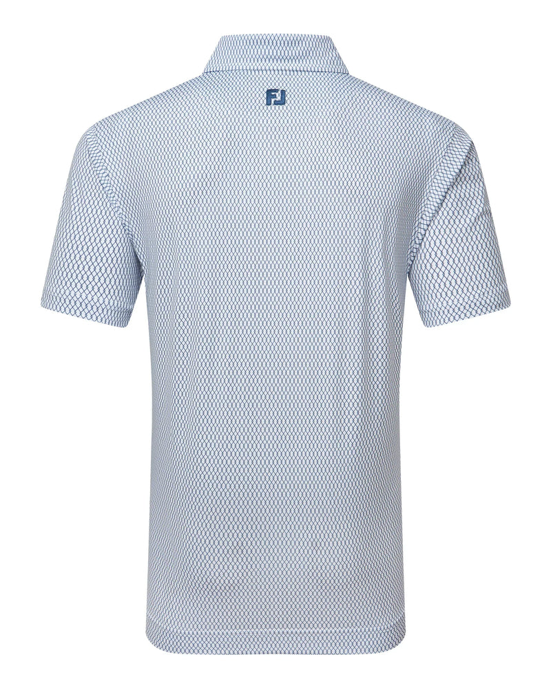 FootJoy Irongate Print Lisle Golf Polo