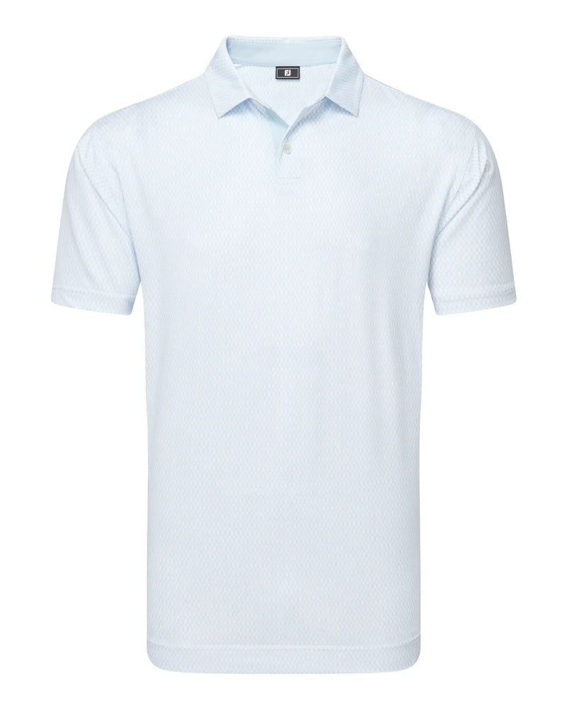 FootJoy Irongate Print Lisle Golf Polo