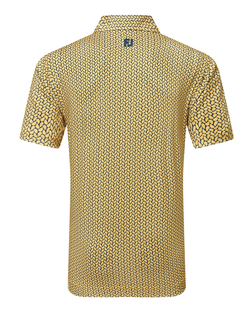 FootJoy Citrus Print Lisle Golf Polo