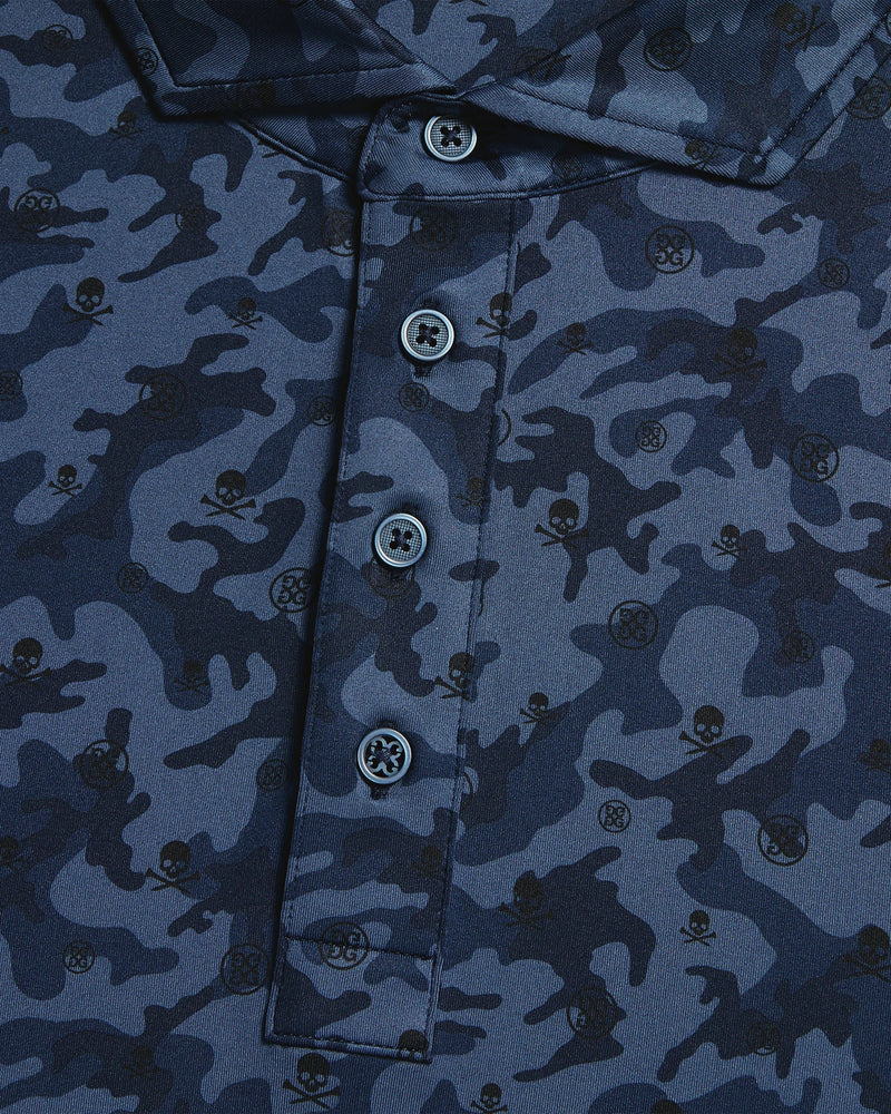 G/FORE Mapped Icon Camo Tech Jersey Golf Polo