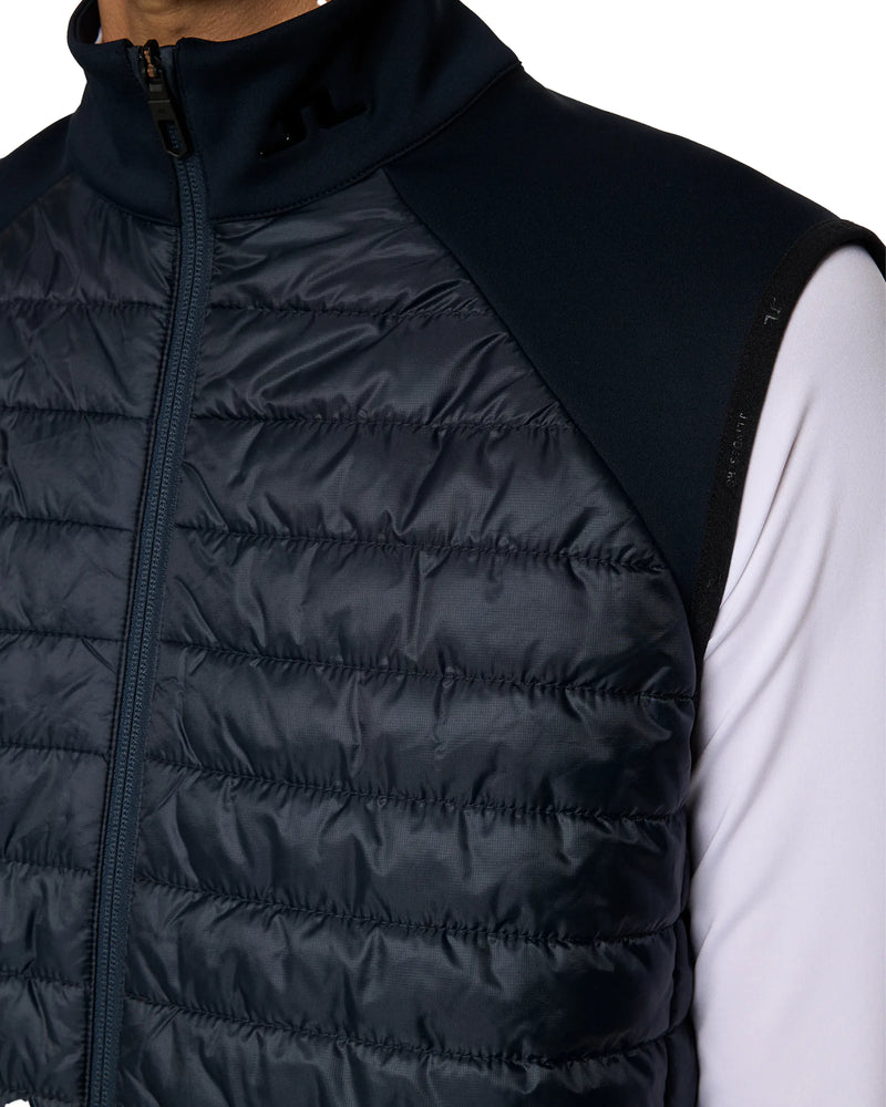 J.Lindeberg Hayden Quilt Hybrid Golf Vest