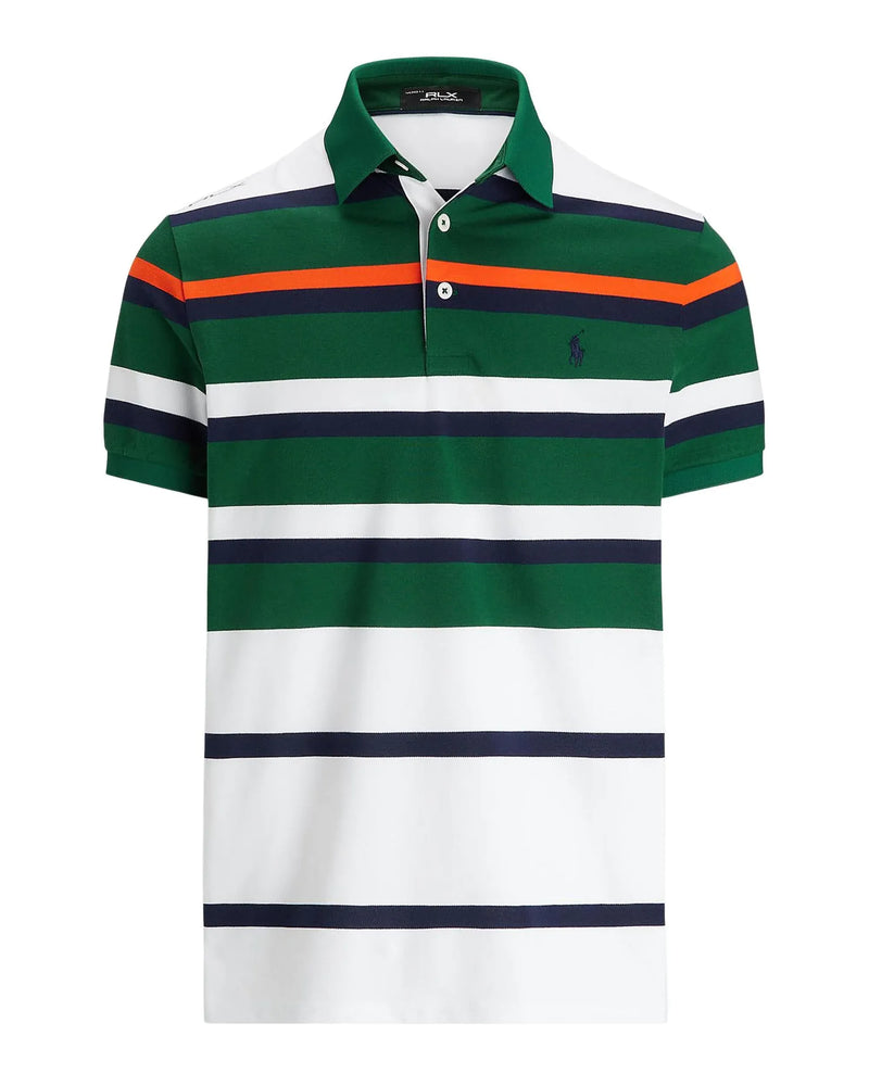 RLX Tailored Fit Performance Stripe Polo