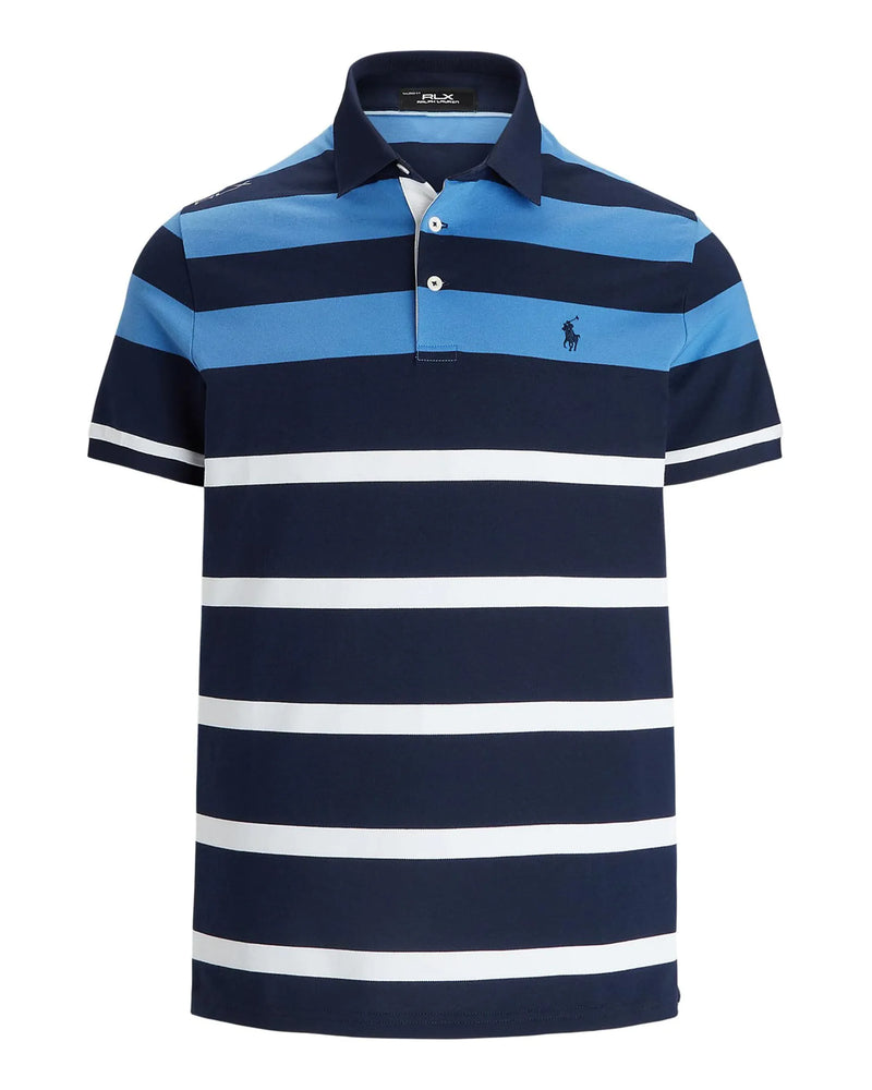 RLX Tailored Fit Performance Stripe Polo