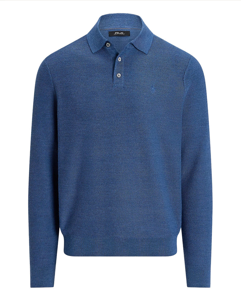 Ralph Lauren Performance Polo-Collar Golf Jumper