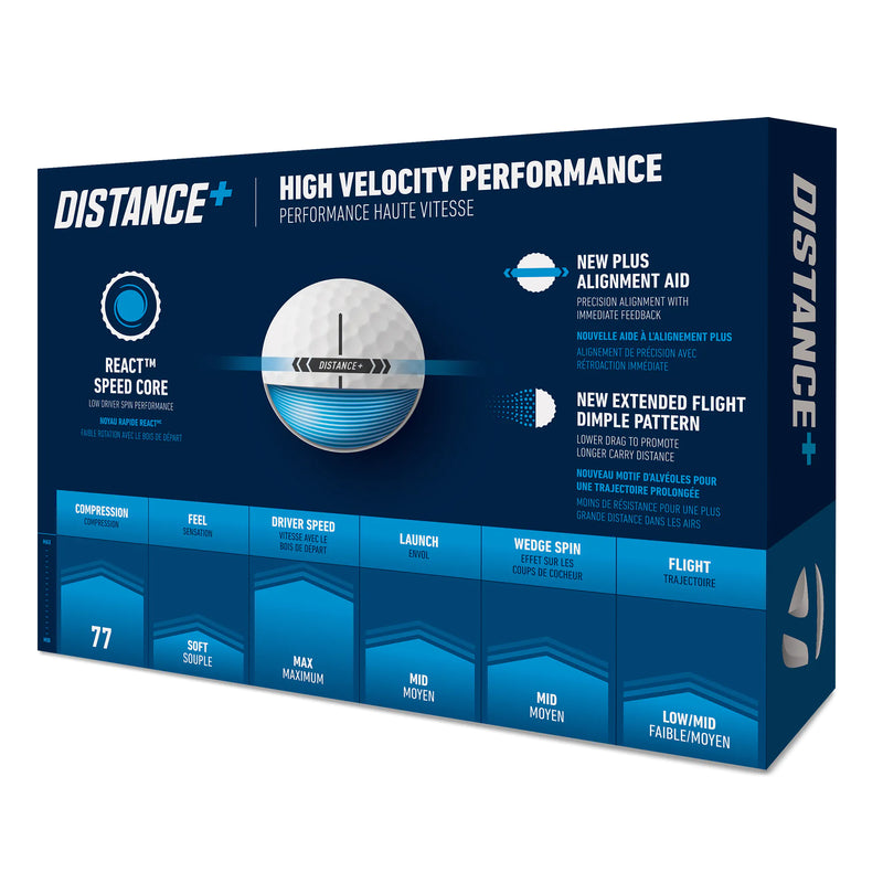TaylorMade Distance Plus Golf Balls - 3 for 2