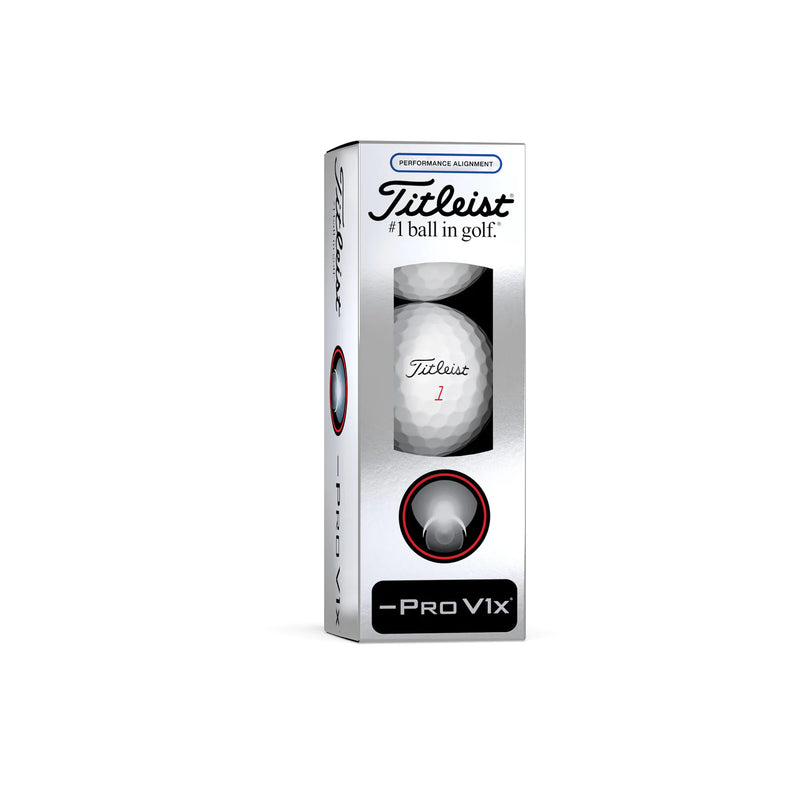 Titleist Pro V1x Left Dash AIM Performance Alignment Golf Balls - Blue