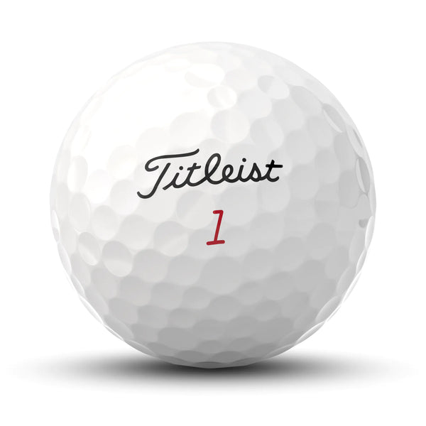 Titleist Pro V1x AIM Performance Alignment Golf Balls - Red
