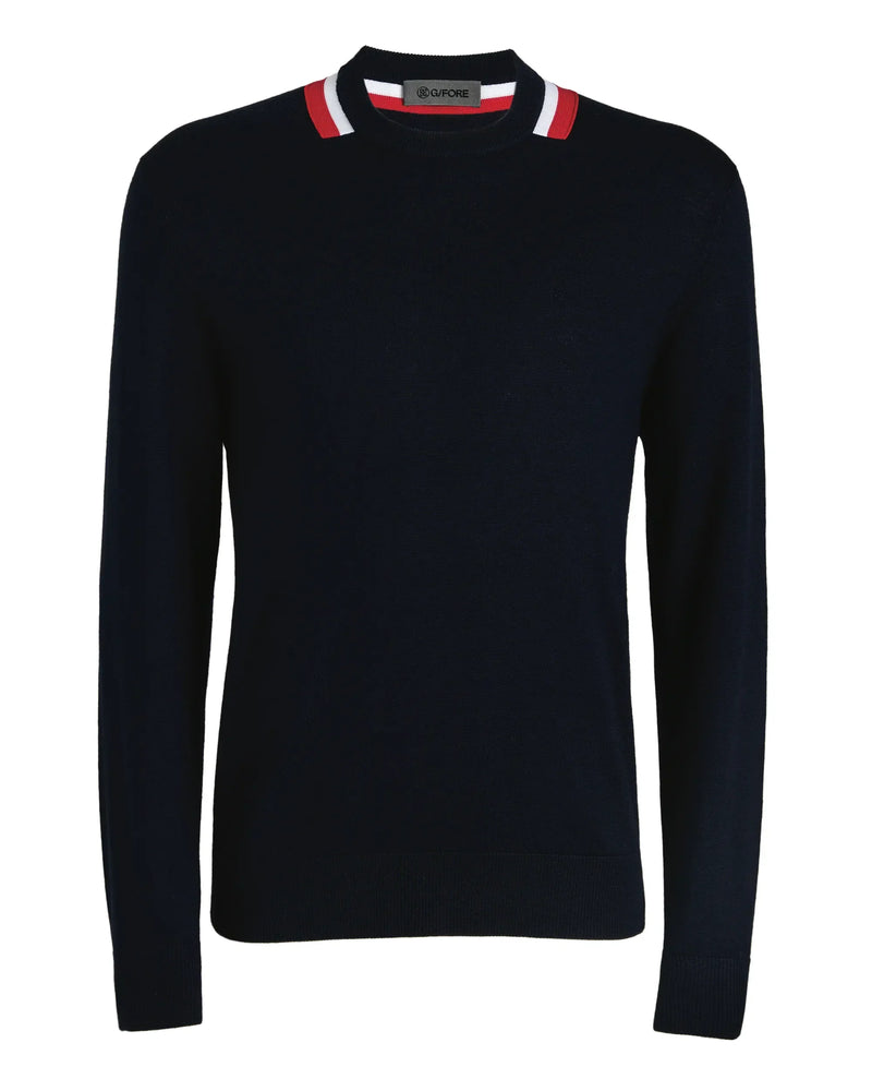 G/FORE Colour Block Merino Wool Golf Sweater