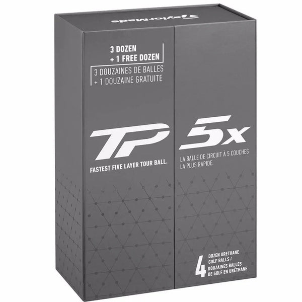 TaylorMade TP5x Golf Balls 4 For 3
